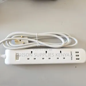 Tronic Extension Cable 3 Way Socket With 3 Usb Ports
