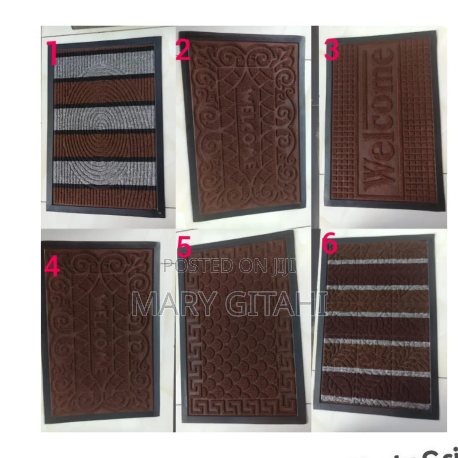 Door Mat Plain/Patterned Super Strong