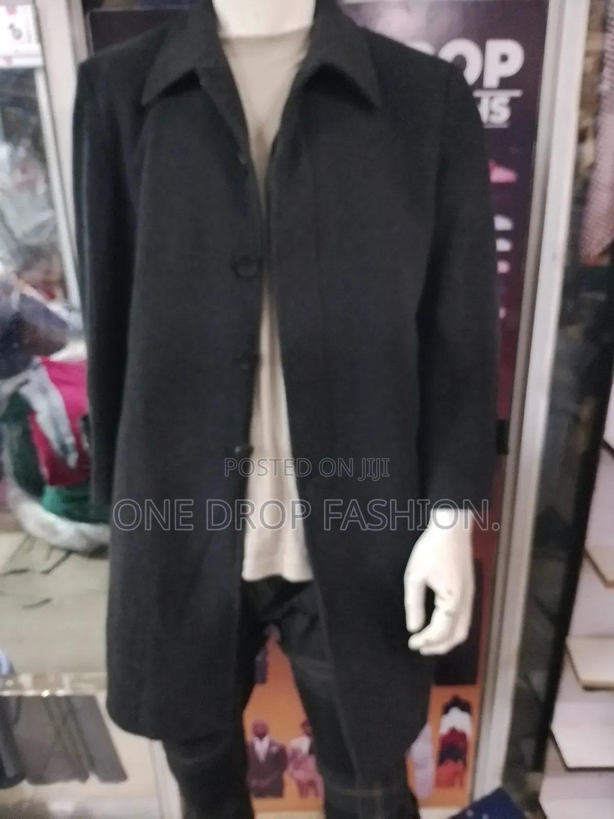 Dark Greylong Coats