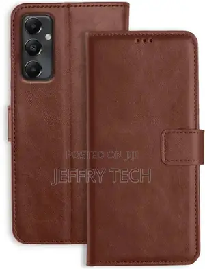Profov Flip Cover for Samsung Galaxy A05s (Brown, Dual Prot