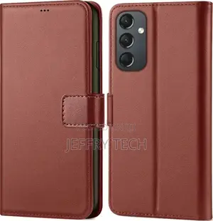 Roxel Flip Cover for Samsung Galaxy A24 (Brown, Protection