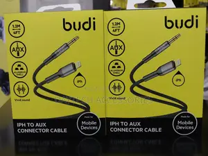 Budi Lightning to Aux Conversion Cable - 1.2m