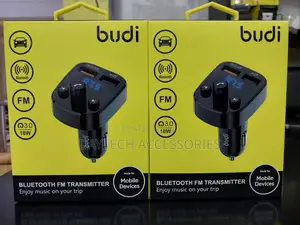 Budi Cct03b 18w Fm Bluetooth Transmitter With LCD Display