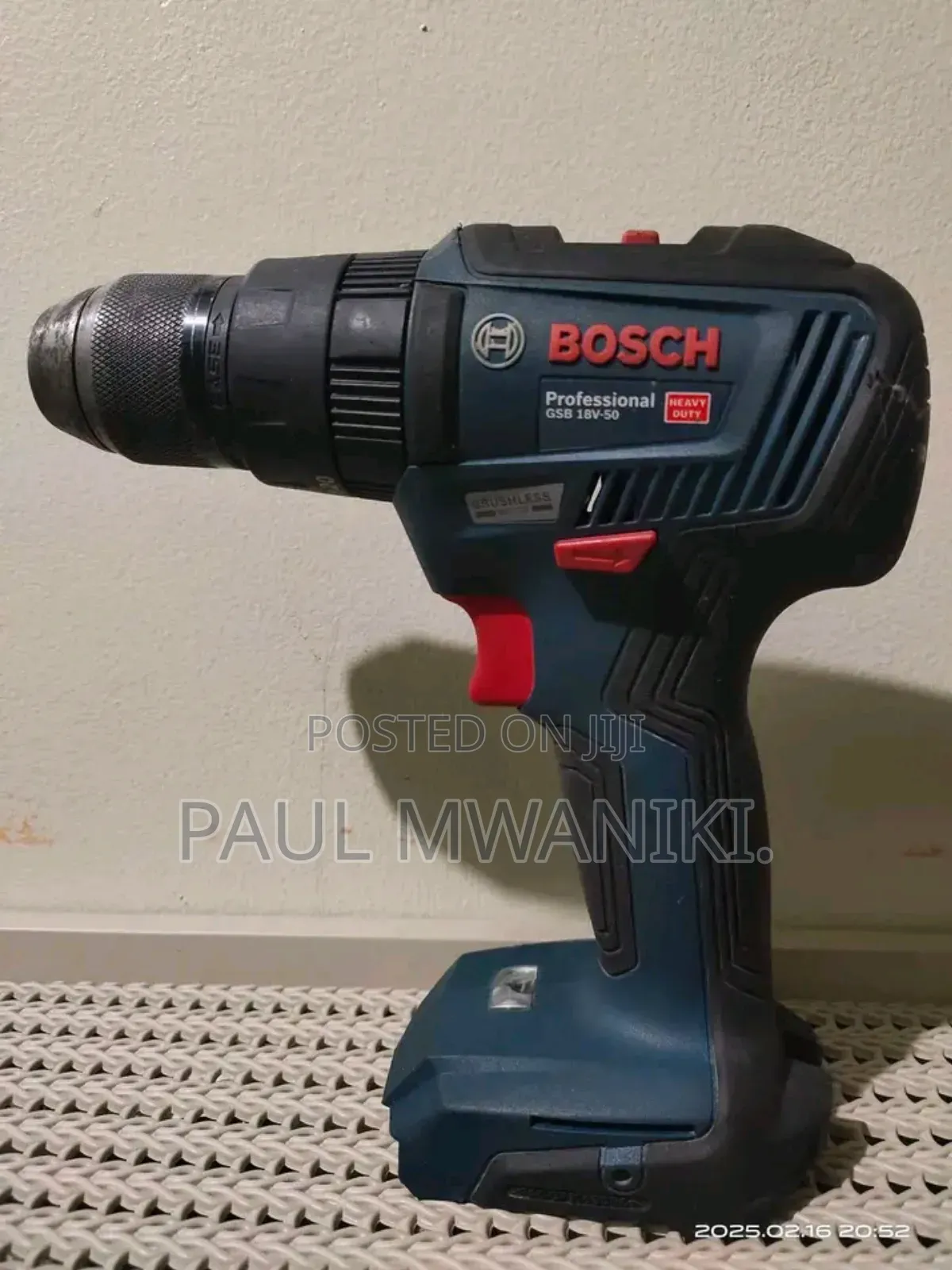 Bosch Gsb 18 V-50 Cordless Impact Drill