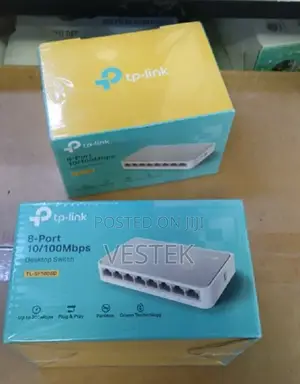 Tp-Link 8-Port 10/100mbps Desktop Switch – Tl-Sg1008d