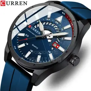 Curren Gents Watch Curren Men Watch With Rubber Straps