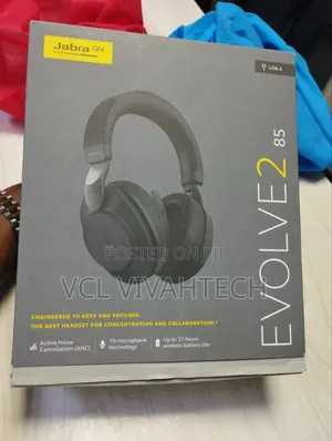 Active Noise-Cancellation Headset Jabra Evolve2 85