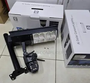 2 -in -1 Solar Street Light 180w Camera With CCTV 4g Simcard