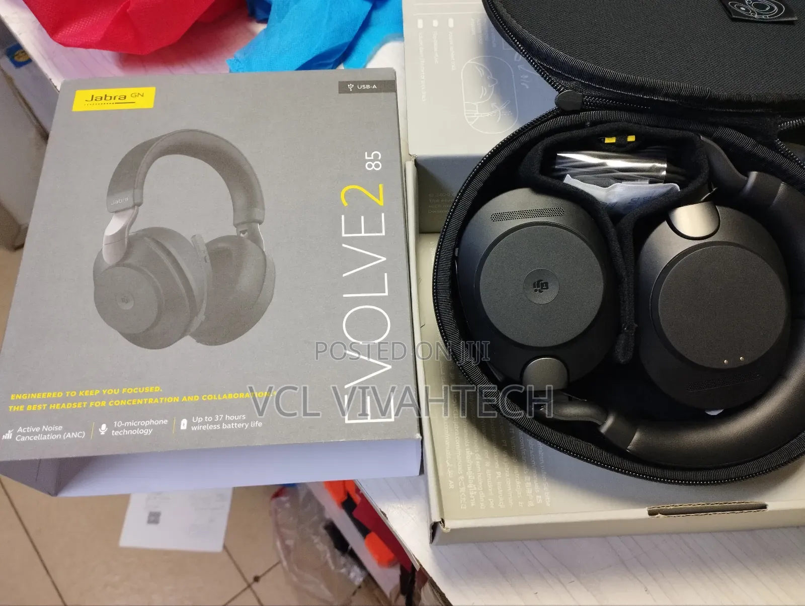 Jabra Evolve2 85 Bluetooth Headset