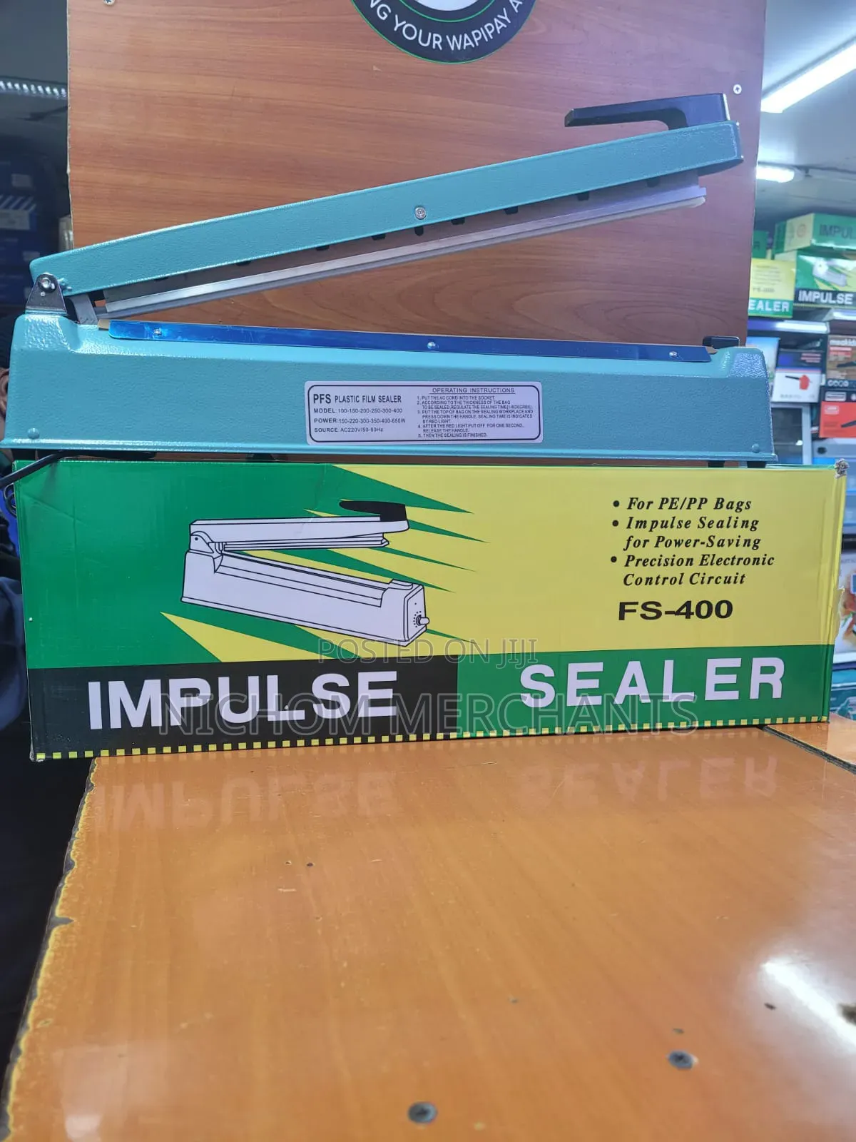400mm Metallic Impulse Sealer