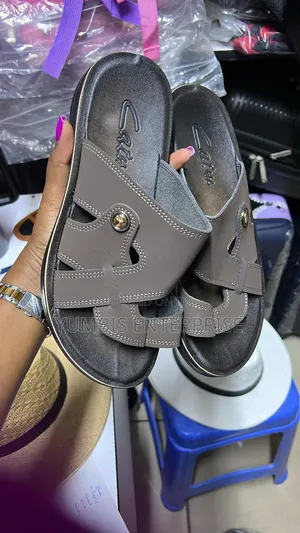 Brown Men's Sandals/Opens 40 to 45 at 1200