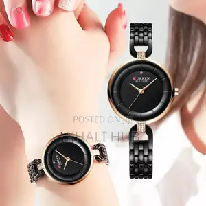 Curren Ladies Watch Ladies Curren Black Official Watch