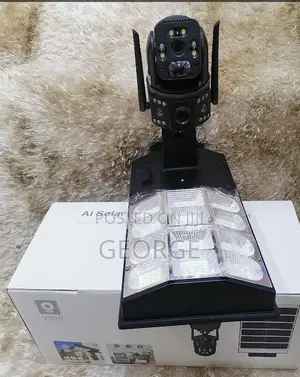 Simple Connected` Security Street Light With 4g Camera