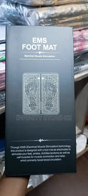 Ems Electric Foot Massager Stimulator With Electropad