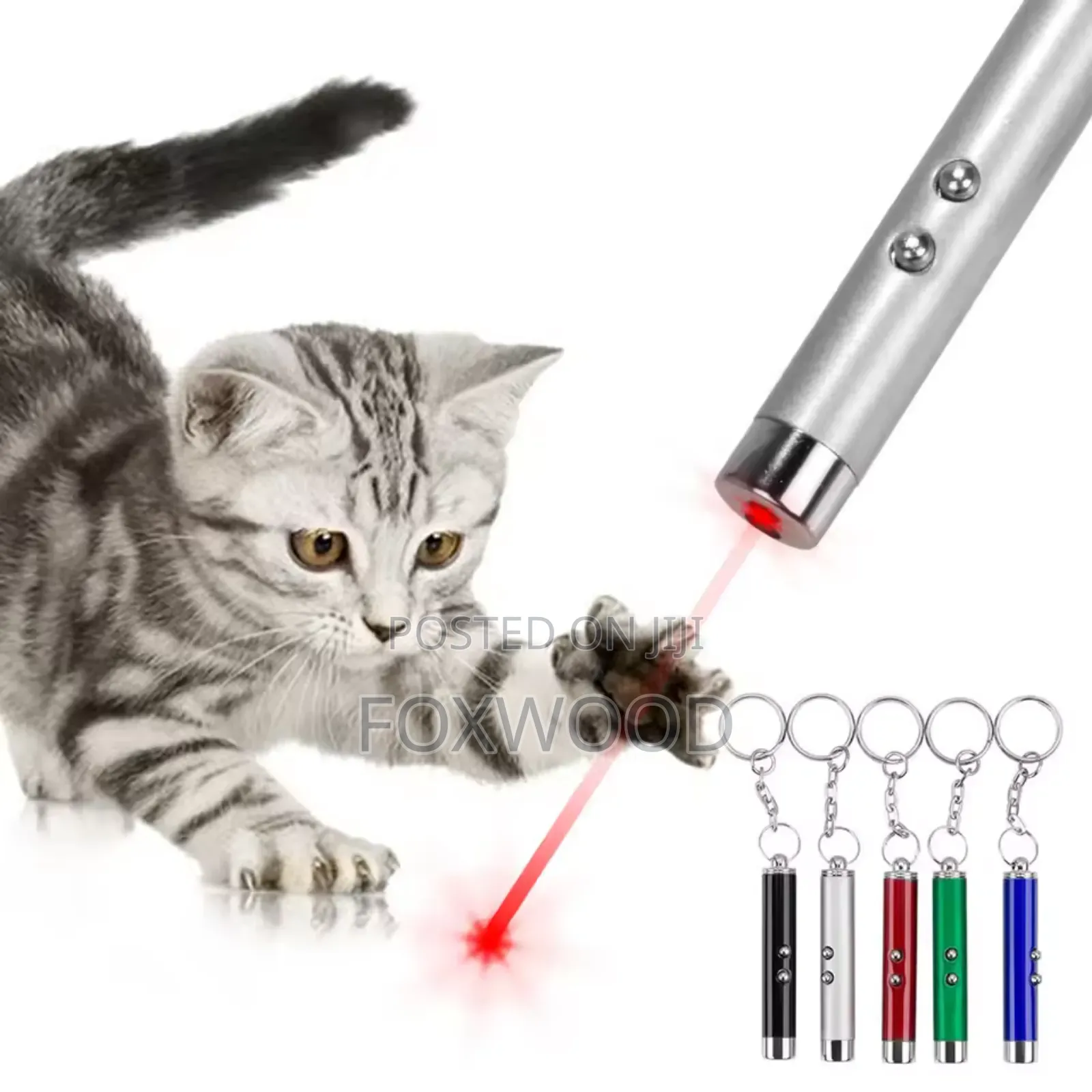 Laser With Batteries for Cats.