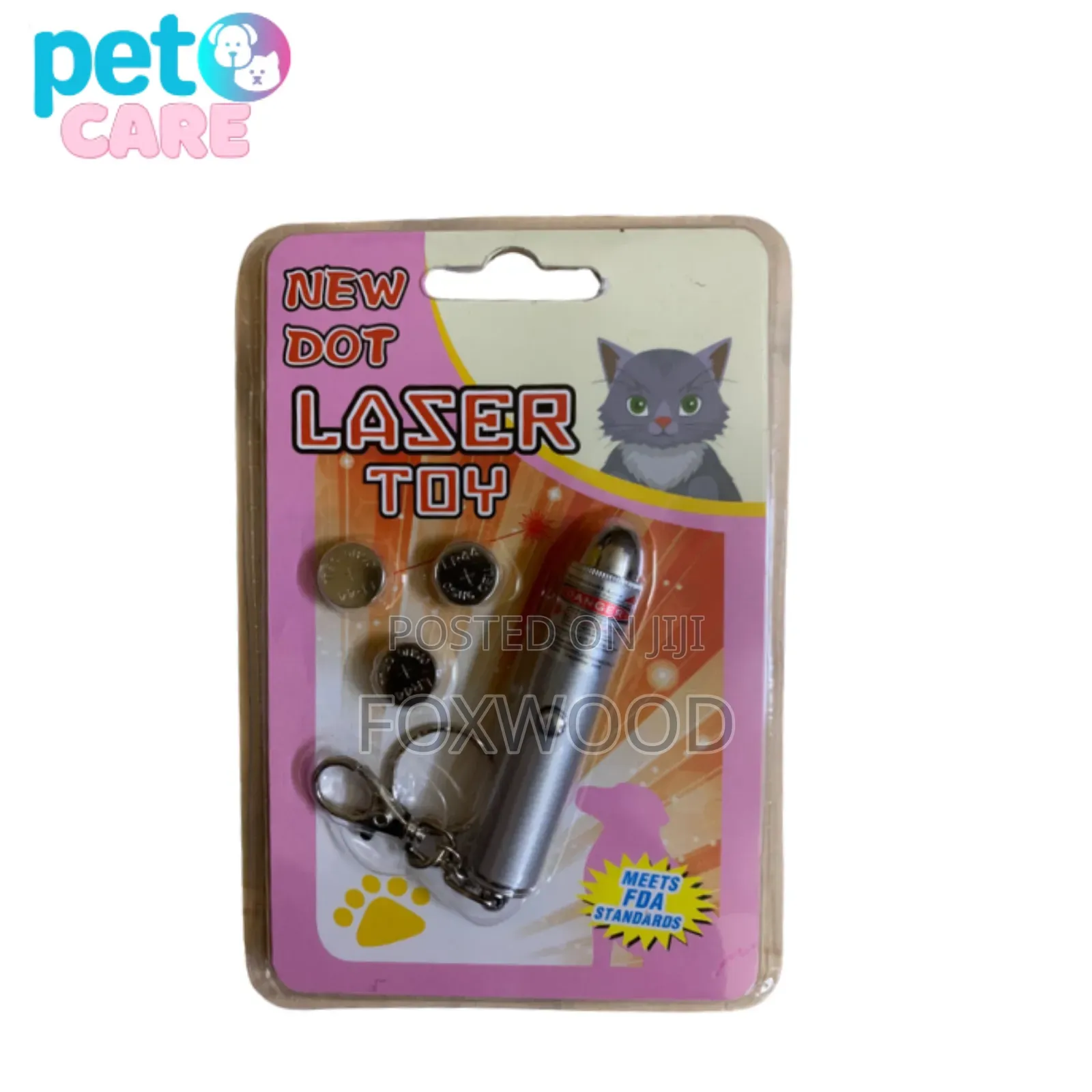 Laser With Batteries for Cats.