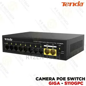 Tenda S1105gps-4-63w 8-Port Poe