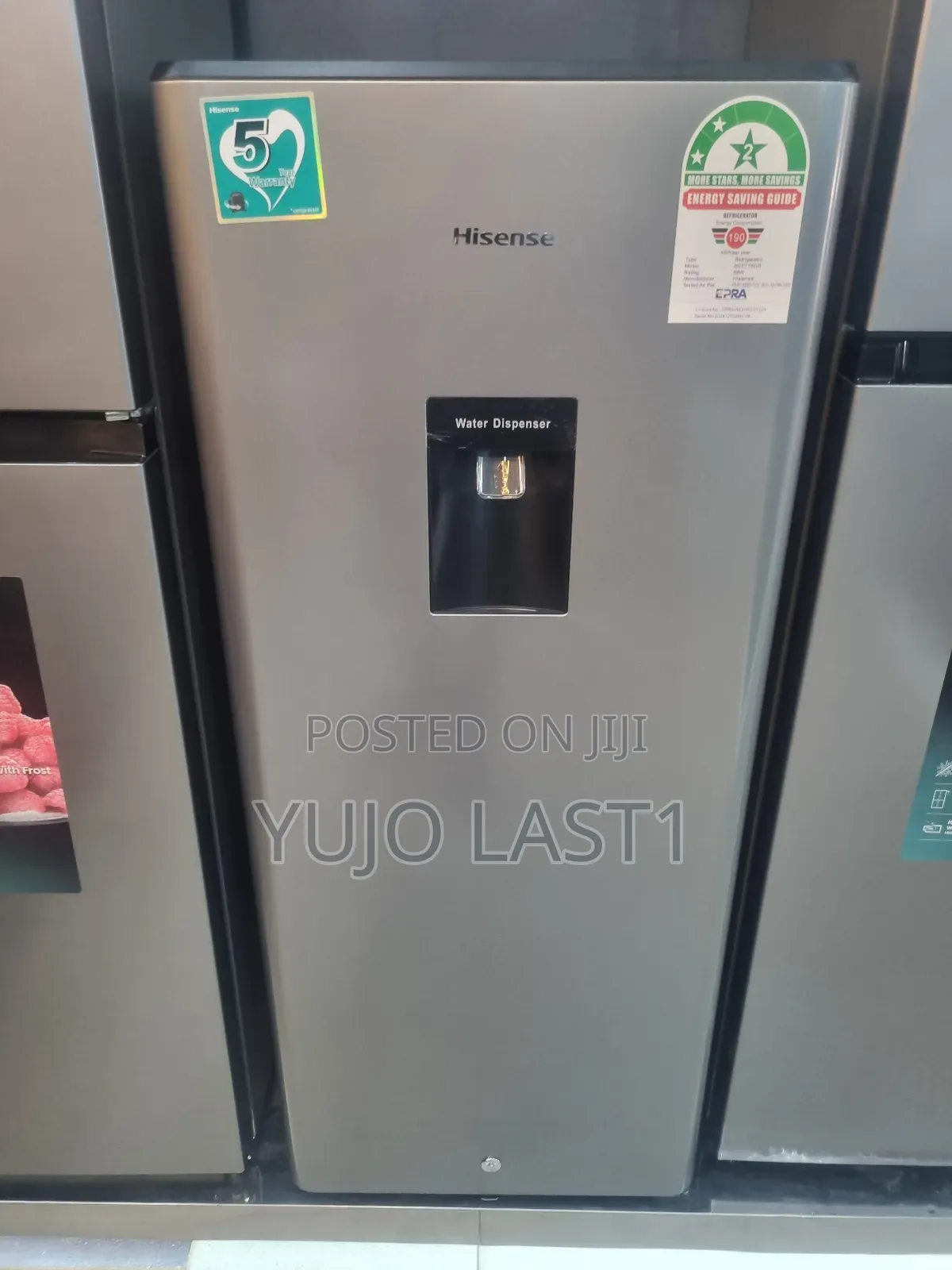 Hisense Ref176dr Fridge 176litres