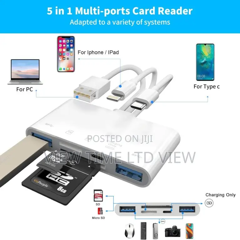 5-in-1 Sd Card Reader