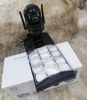 Reset All in One 4g Solar Street Light PTZ Camera