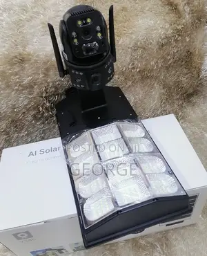 Easy Set Up 4g Street Light With CCTV Camera