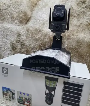 Waterproof Solar Street Light With 4g PTZ CCTV Camera