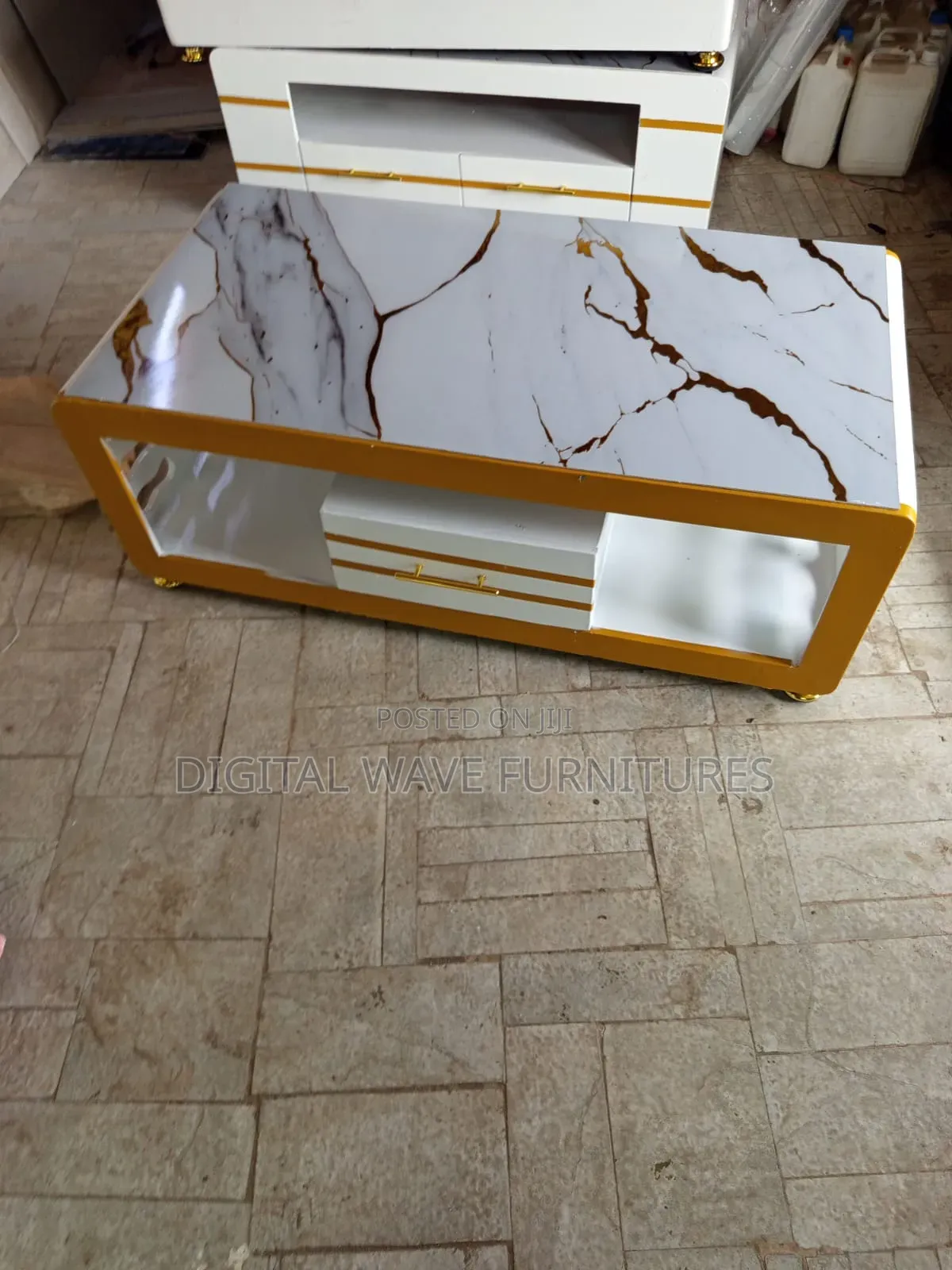 White Home Table