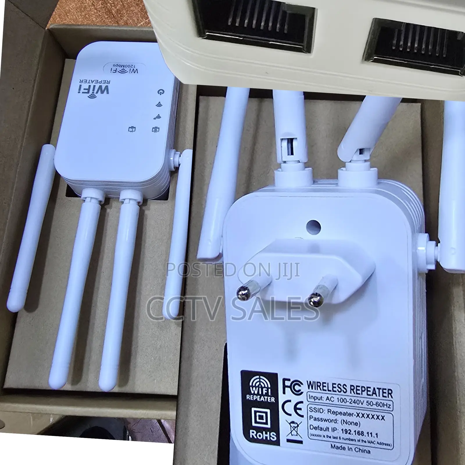 Wi-Fi Repeater 1200mbps Wide Area Wifi Extender