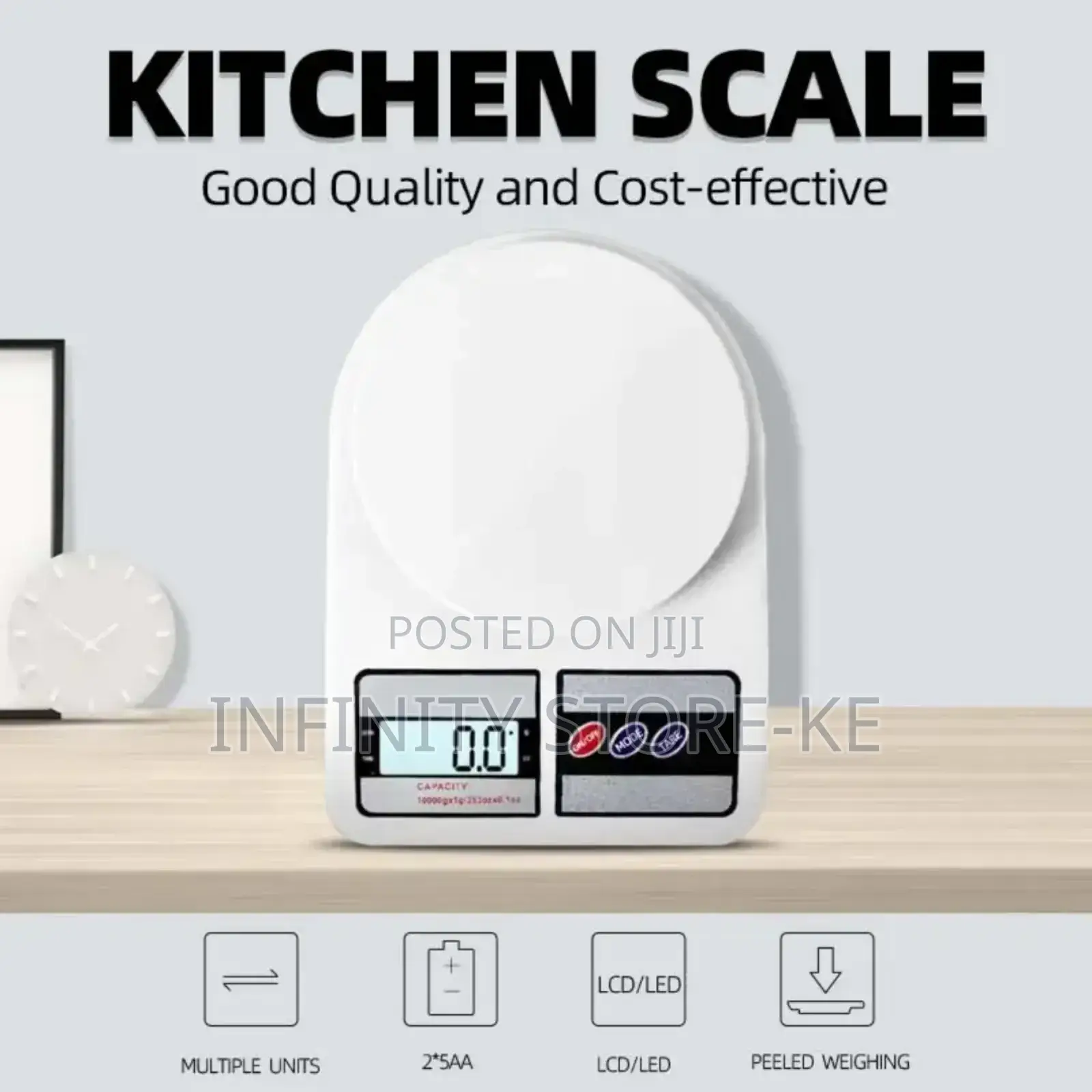 Electronic Kitchen Scale 10kg Sf400