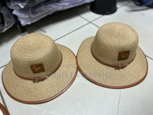 Brown  Straw (Boater. Hats for Women/Ladies