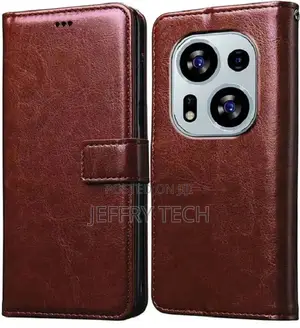 Casotec Flip Cover for Tecno Phantom X2 5g (Brown, Pack