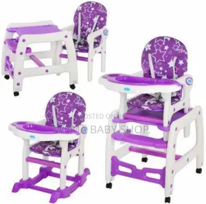 Multifunction 5 in 1 Baby Wheeled Convertible Feeding Chair
