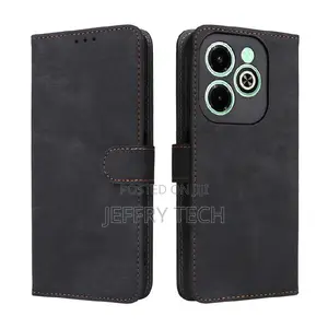 Flip Cover for Infinix Hot 40i 4g Pu Leather Phone Case