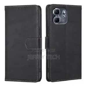 Leather Phone Case Flip Cover for Infinix Hot 50i / Smart 9