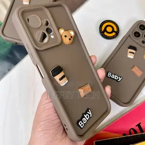 Xiaomi Redmi Note 12 Cute 3d Bear Coffee Milk Candy Icons