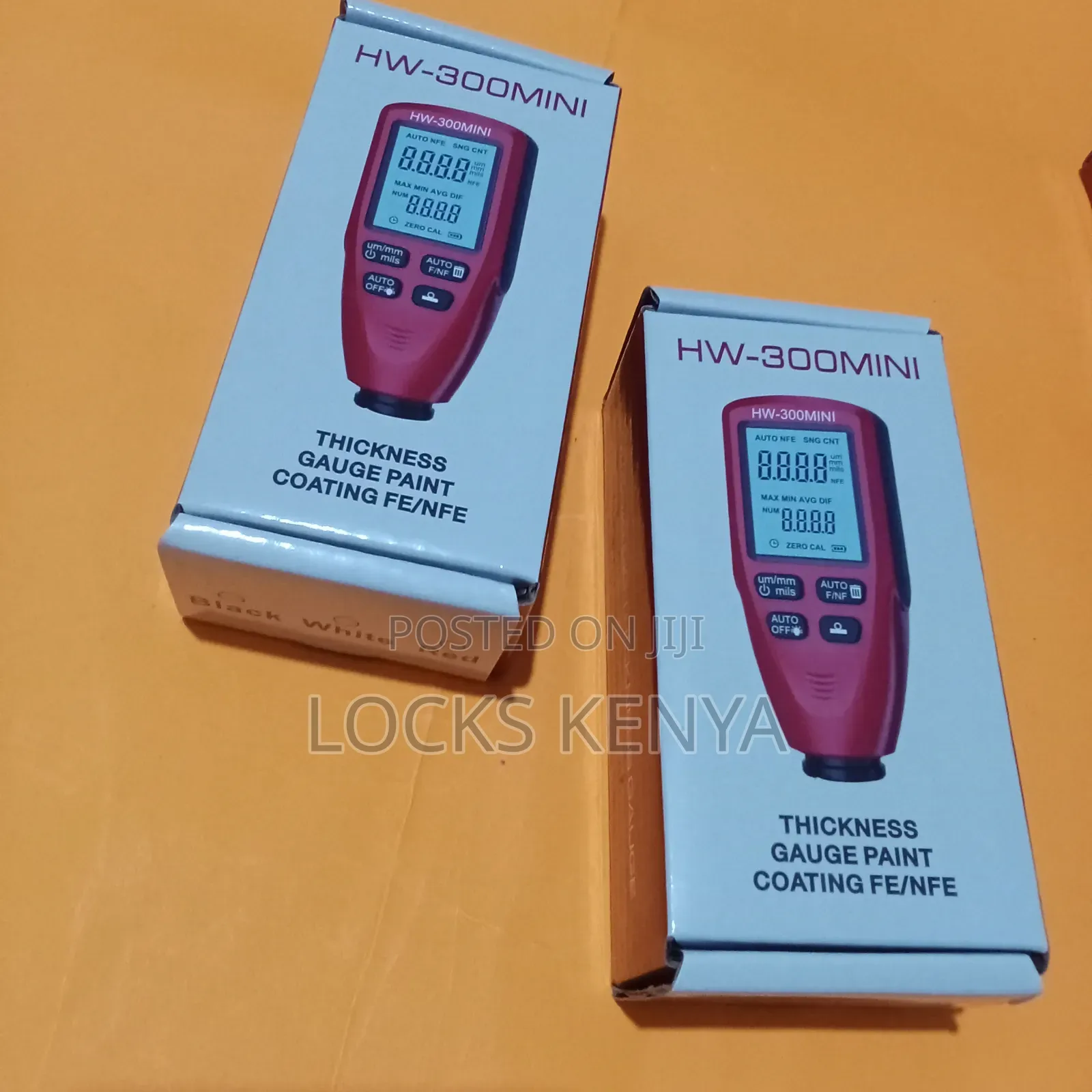 Ferrous Substrate Detecting Paint Thickness Meter
