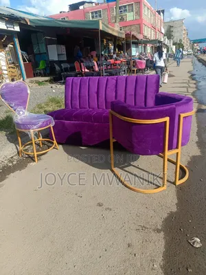 2 Many Seats and a Waiting Bench, Purple 