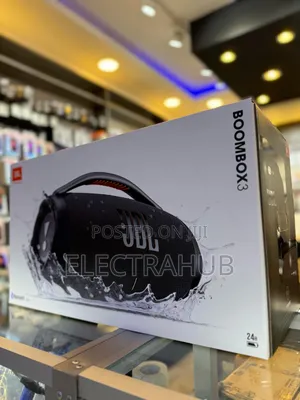 JBL Boombox 3 Portable Speaker Brand New Sealed in a Shop