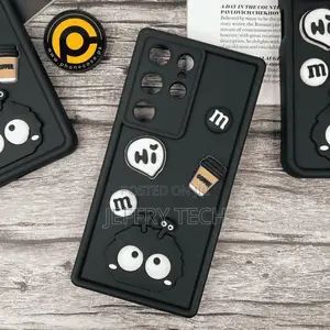 Samsung Galaxy S24 Ultra Cute Briquette Liquid Silicon Case