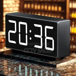 Large Hidden Clock Spy Camera
