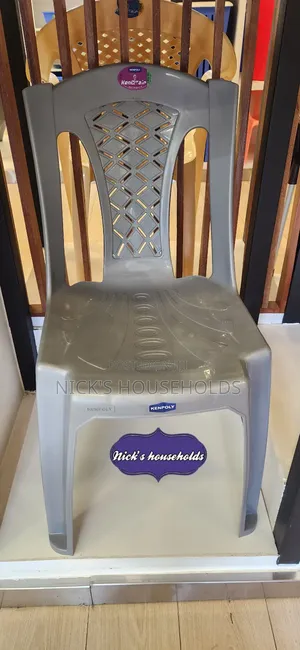 Gray Chair, Kenchair Plastic Chair Available