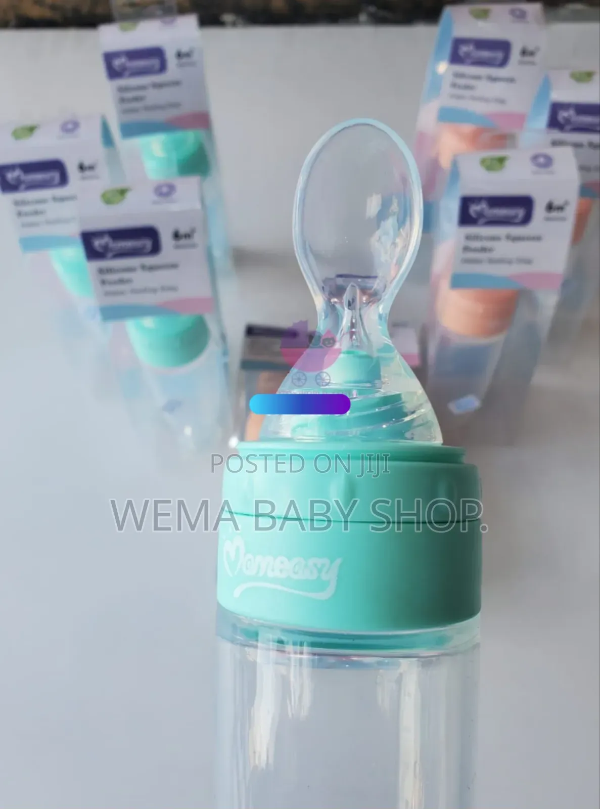 Momeasy Silicone Spoon/Squeeze Feeder