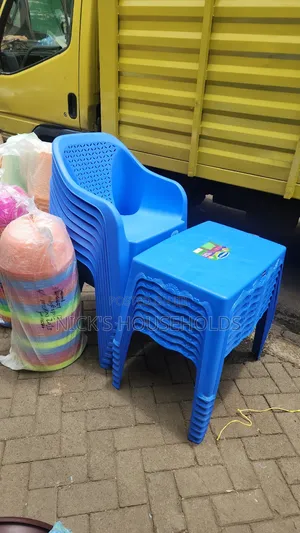 Plastic Table and Plastic Chairs Contact for Prices