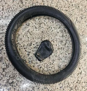 Black Silicone Steering Wheel Cover With Matchy Gear Knob