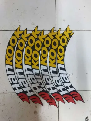 Pc Rubber Hankook Tyre Stickers