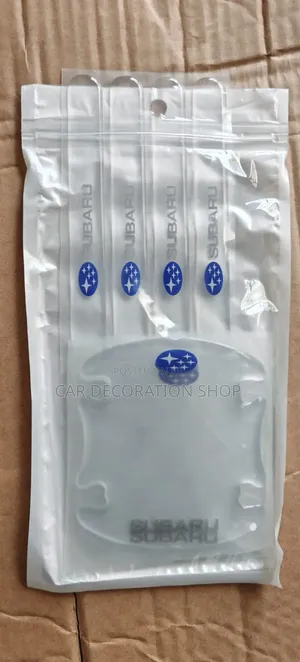 8pc Subaru Colorless Door Handle.Scratch Stickers