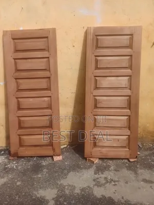 Mahogany Solid Security Doors