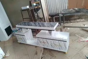 Black White Stripes Tv Stand