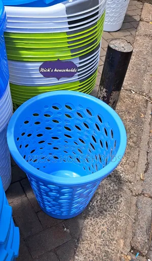 Longlasting Plastic Laundry Basket Available
