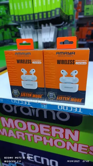 Amaya Atw 05 Wireless Bluetooth Earphone Sport Earbuds